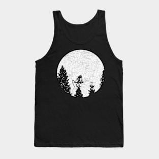 Alien ninja moon Tank Top